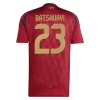 Maglia ufficiale Belgio Batshuayi 23 Casa Euro 2024 per Uomo